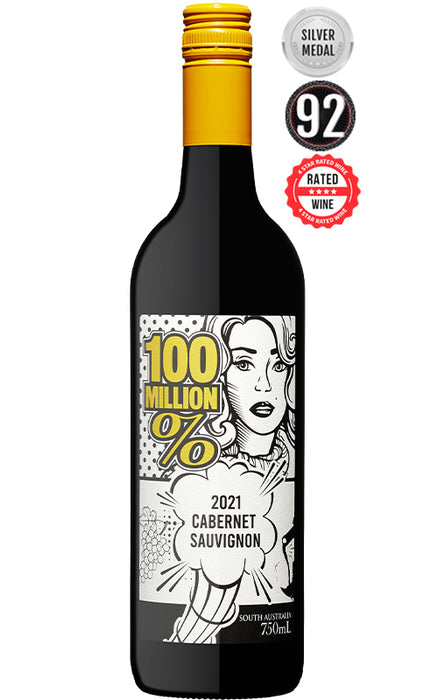 Order 100 Million % South Australia Cabernet Sauvignon 2021  Online - Just Wines Australia