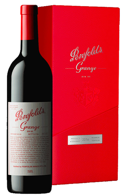 Order Penfolds Grange Bin 95 South Australia Shiraz 2016 - 1 Bottle  Online - Just Wines Australia