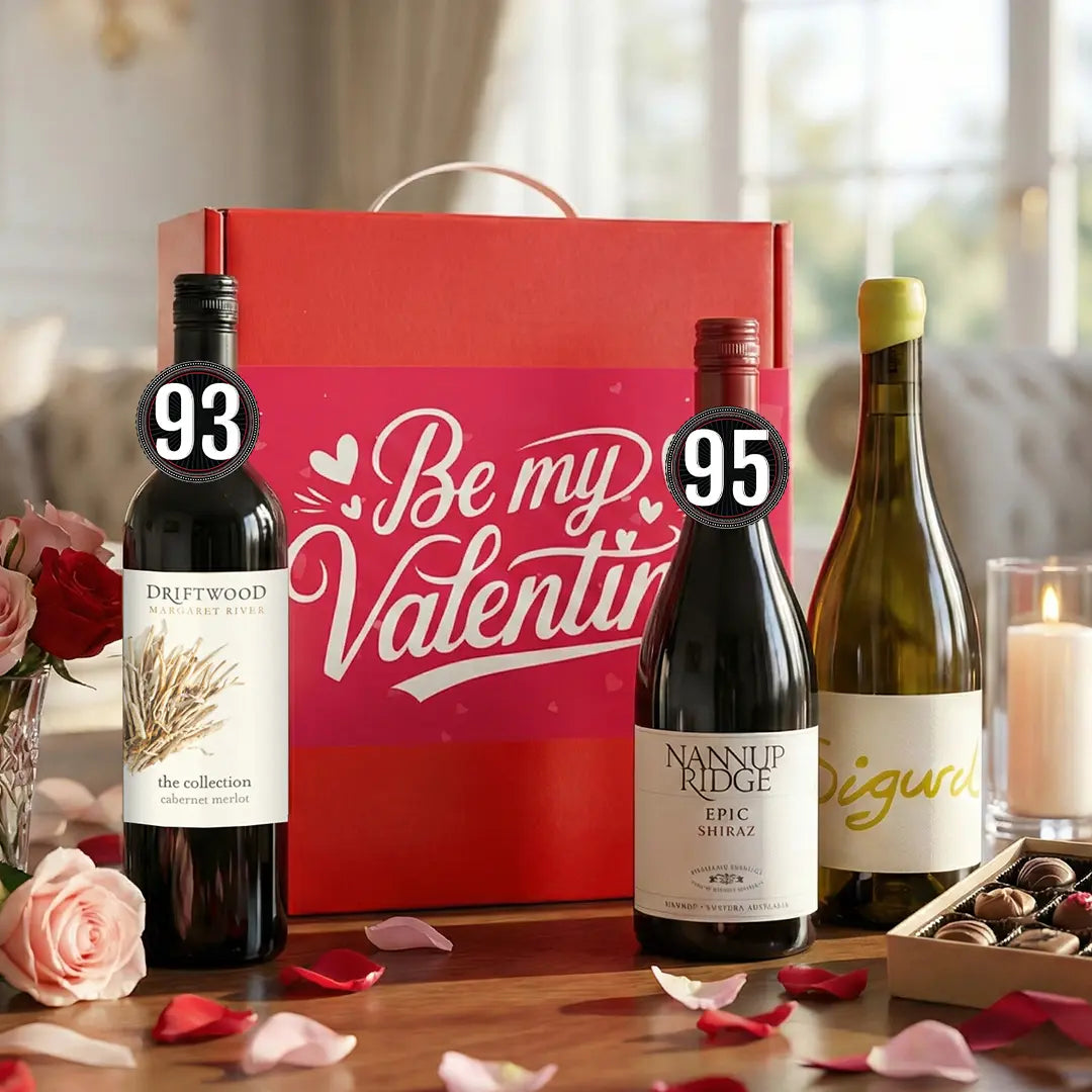 Valentine’s Day 3 Red & White Wine Gift Pack | Just Wines Australia