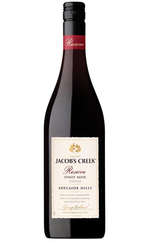 Order Jacobs Creek Reserve South Australia Pinot Noir 2022 - 6 Bottles  Online - Just Wines Australia