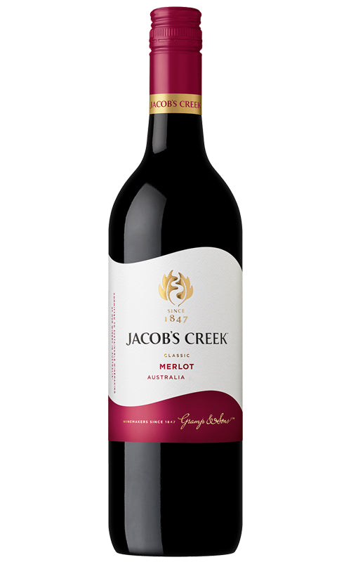 Order Jacobs Creek Merlot 2023  - 12 Bottles  Online - Just Wines Australia