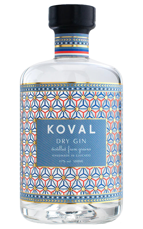 Order Koval Organic United States Dry Gin 500ml - 1 Bottle  Online - Just Wines Australia