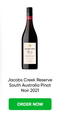 Jacobs Creek Reserve South Australia Pinot Noir 2022 by Just Wines