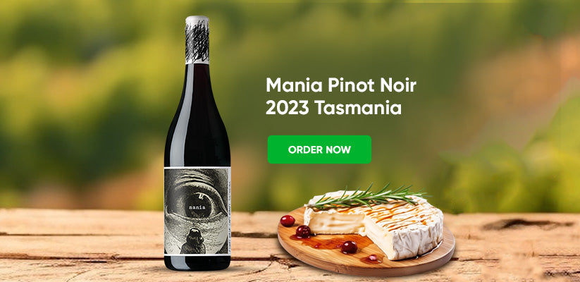 Buy Mania Pinot Noir 2023 Tasmania - 6 Bottles suggested by Just Wines Australia 