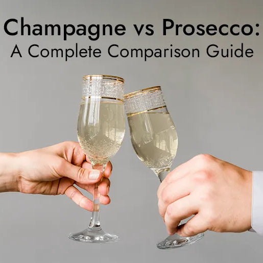 Prosecco vs Champagne - Top 3 Differences