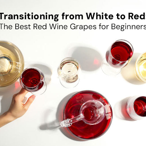 White to Red wine