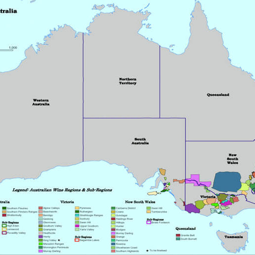Wine Regions of Australia