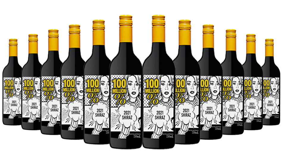 Order 100 Million % South Australia Shiraz 2021 - 12 Bottles  Online - Just Wines Australia