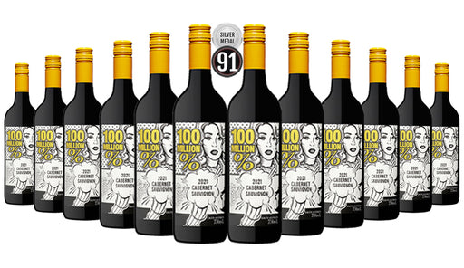 Order 100 Million % South Australia Cabernet Sauvignon 2021 - 12 Bottles  Online - Just Wines Australia