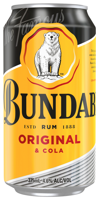 Bundaberg Up Rum & Cola Can