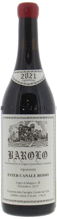 Giovanni Rosso Ester Canale Rosso Barolo Vigna Rionda DOCG Italy 2021 - 1 Bottle