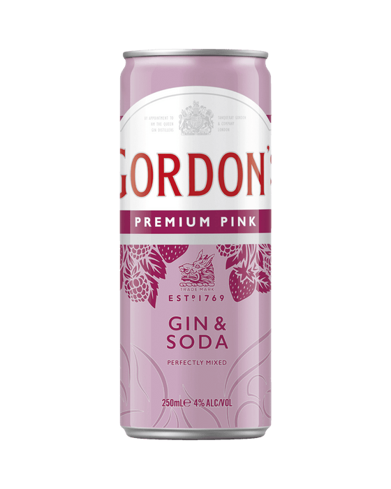 Gordons Pink Gin & Soda Can