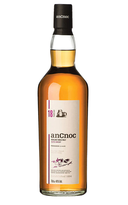 Order AnCnoc 18 Year Old Single Malt Scotch Whisky 700ml - 1 Bottle  Online - Just Wines Australia