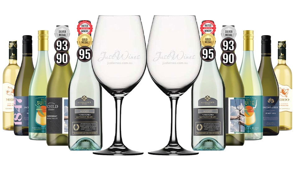 Order Spring Delight Premium White Mix - 10 Bottles + 2 Free Gifts  Online - Just Wines Australia