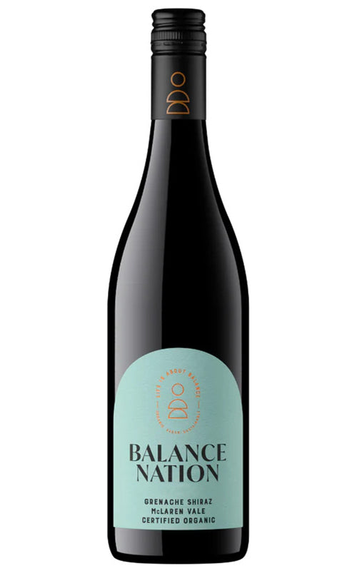 Order Balance Nation McLaren Vale Organic Grenache Shiraz 2021 - 12 Bottles  Online - Just Wines Australia