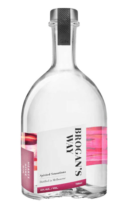 Order Brogan's Way Hearts Afire Gin 700ml - 1 Bottle  Online - Just Wines Australia