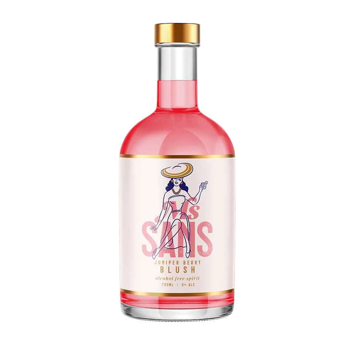 Buy Ms Sans Juniper Berry Blush Pink Gin substitute - Sans Drinks