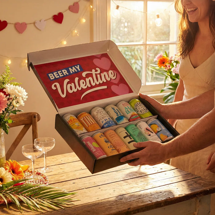 Buy Valentine’s 13 Non-Alcoholic Beers & Cocktails Gift Box - Sans Drinks