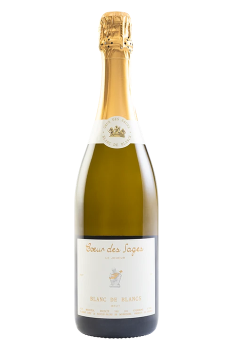 Coeur des Sages Le Joueur' Blanc de Blancs Brut France NV - 6 Bottles
