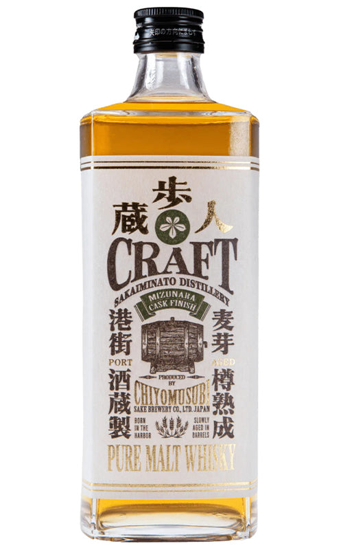 Order Chiyomusubi Craft Mizunara Pure Malt Whisky 700ml - 1 Bottle  Online - Just Wines Australia