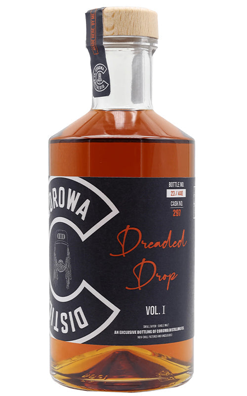 Order Corowa Distilling Co. The Dreaded Drop Vol. I Australian Single Malt Whisky 500ml - 1 Bottle  Online - Just Wines Australia