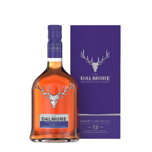  Liquor Loot- The Dalmore 12 Year Old Sherry Cask Select Single Malt Scotch Whisky (700mL) -  