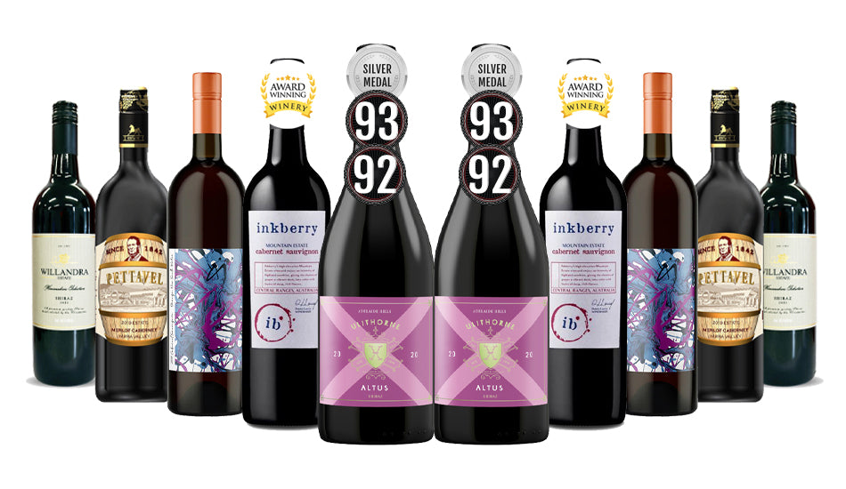 Order XMAS in July Red Mix - 10 Bottles including wine from Award Winning Winery with Silver Medal Wine  Online - Just Wines Australia
