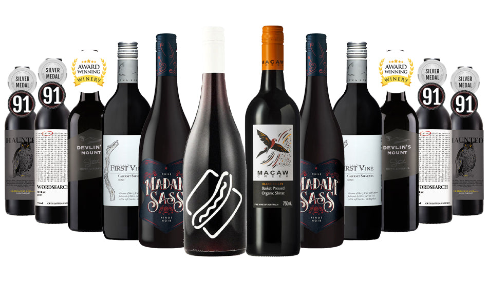 Order Grand Collection Red Mixed - 12 Bottles  Online - Just Wines Australia