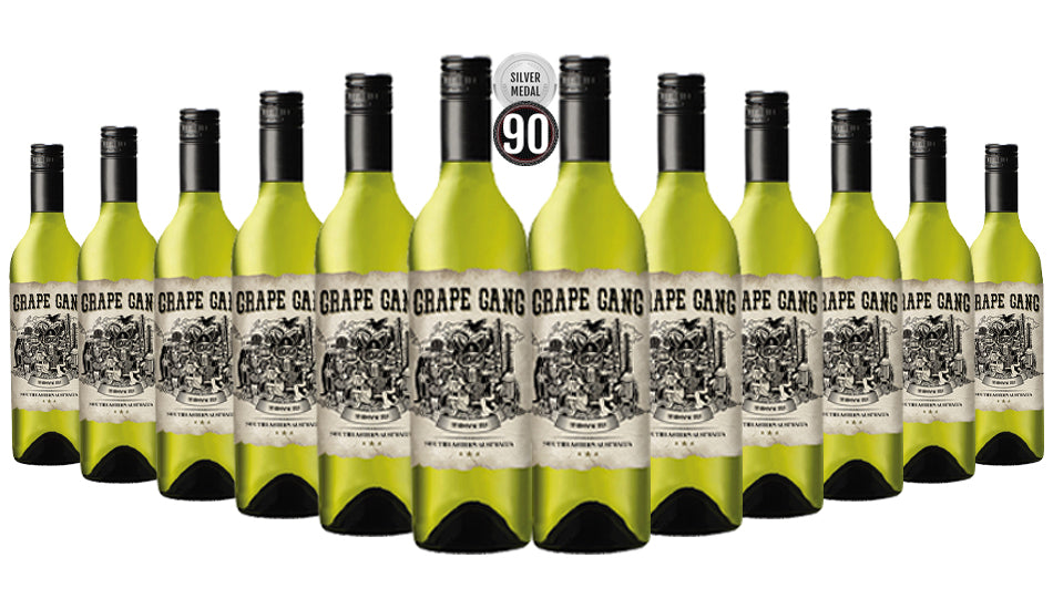 Order Grape Gang Chardonnay 2024 - 12 Bottles  Online - Just Wines Australia