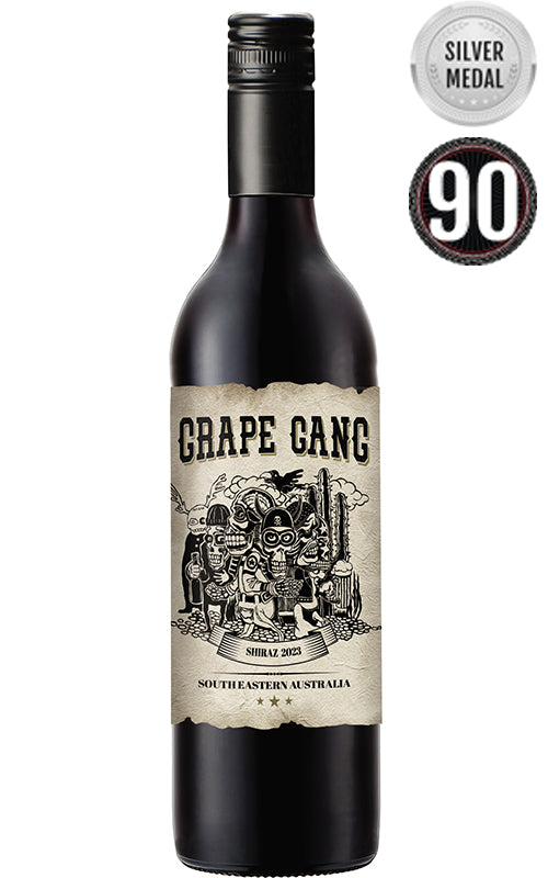 Order Grape Gang Shiraz 2023 - 12 Bottles  Online - Just Wines Australia