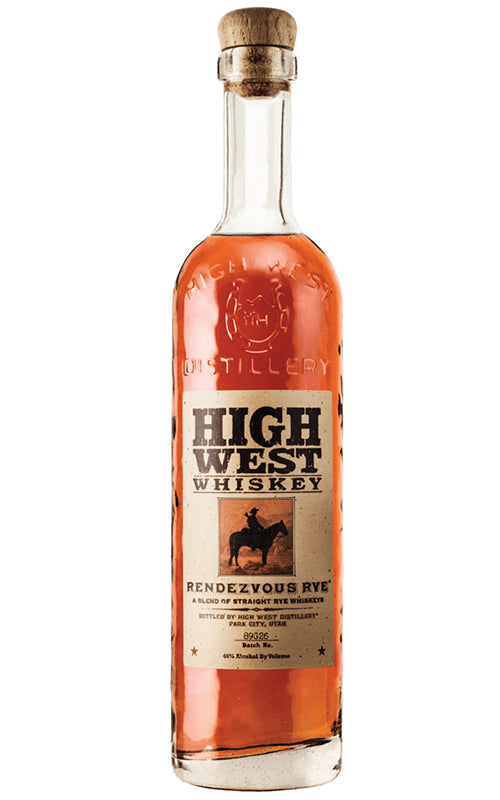 Order High West Rendezvous Rye Whisky 700ml - 1 Bottle  Online - Just Wines Australia