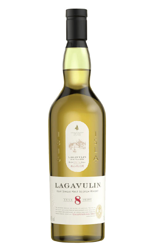 Order Lagavulin Distillery 8 Year Old Single Malt Scotch Whisky 700ml - 1 Bottle  Online - Just Wines Australia