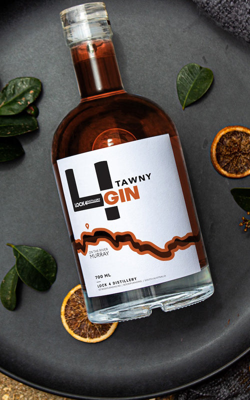 Order Lock 4 Tawny Riverland Gin 700ml  Online - Just Wines Australia