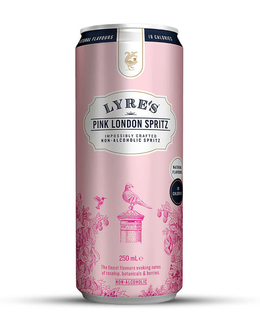 Order Lyres Pink London Spritz Can 250ml  Online - Just Wines Australia