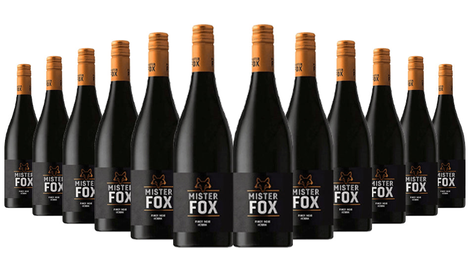 Order Mister Fox Victoria Pinot Noir 2020 - 12 Bottles  Online - Just Wines Australia