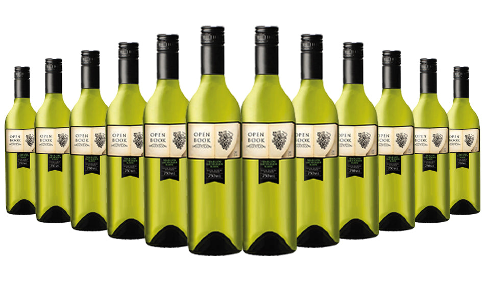 Order Open Book Semillon Sauvignon Blanc 2024 - 12 Bottles  Online - Just Wines Australia