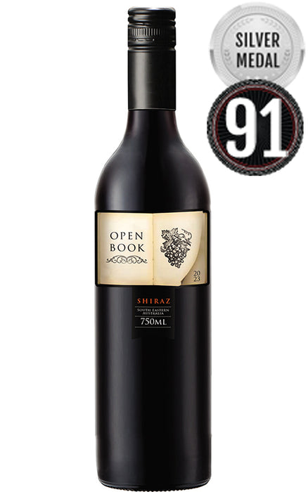 Order Open Book Shiraz 2023 - 12 Bottles  Online - Just Wines Australia