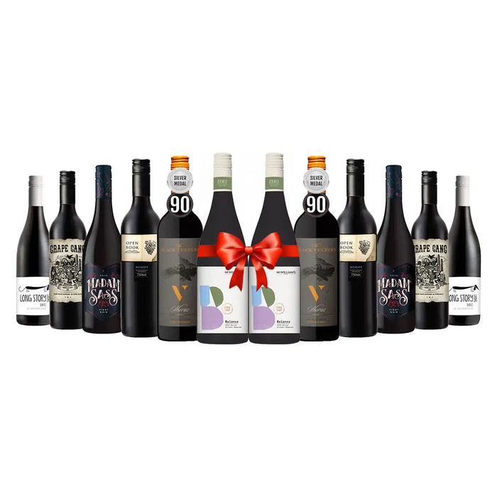 Order Christmas Magic Red Mix – 10 Bottles + 2 FREE Non-Alc Bottles  Online - Just Wines Australia