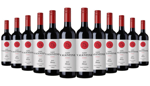 Order Saint Valentine South Australia Reserve Shiraz 2021 - 12 Bottles  Online - Just Wines Australia