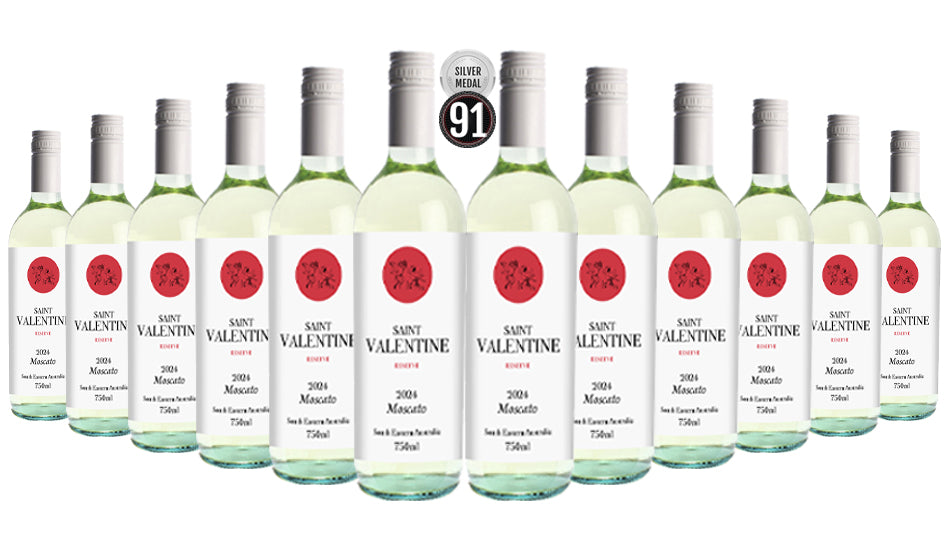 Order Saint Valentine Reserve Moscato 2024 - 12 Bottles  Online - Just Wines Australia