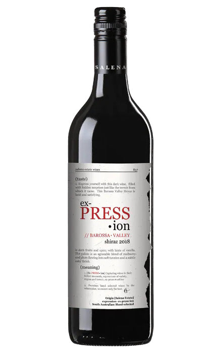 Order Salena Estate Barossa Valley Expression Shiraz 2018 - 12 Bottles  Online - Just Wines Australia