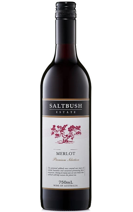 Order Saltbush Estate Australia Merlot 2021 - 12 Bottles  Online - Just Wines Australia
