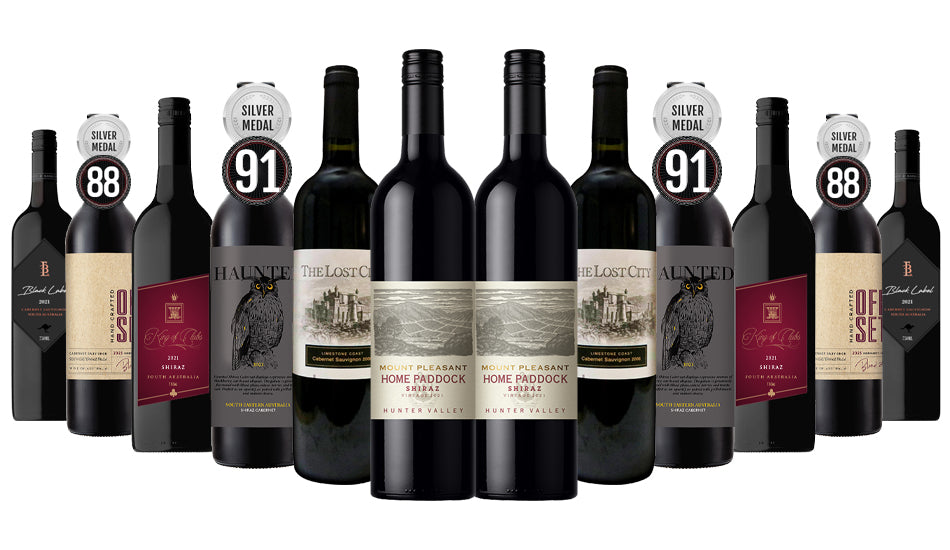 Order Super Premium Red Mix - 12 Bottles  Online - Just Wines Australia