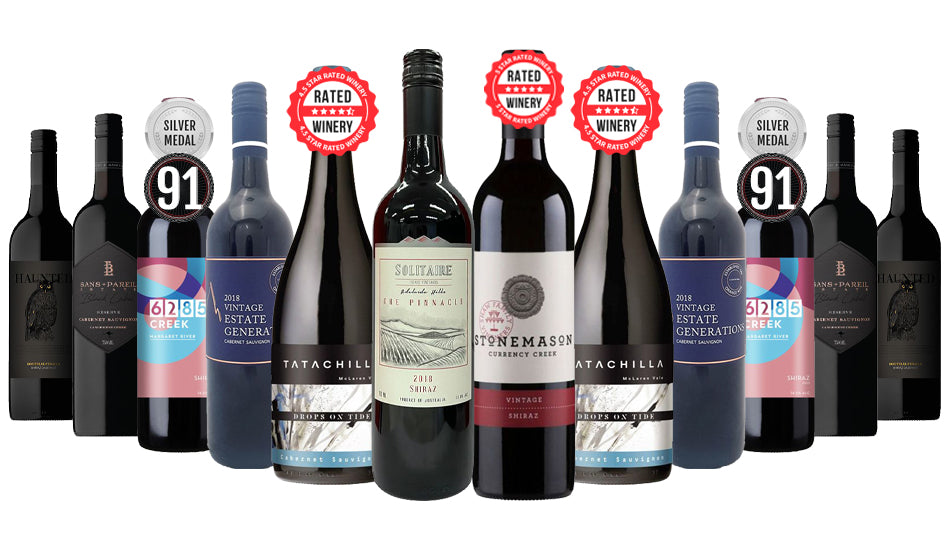 Order The Matchmaker Super Premium Red Mixed - 12 Bottles including wine from Five Star Rated Winery  Online - Just Wines Australia
