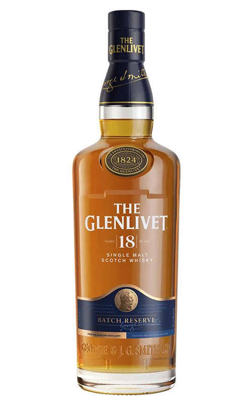 Order The Glenlivet 18 Year Old Single Malt Scotch Whisky 700ml - 1 Bottle  Online - Just Wines Australia