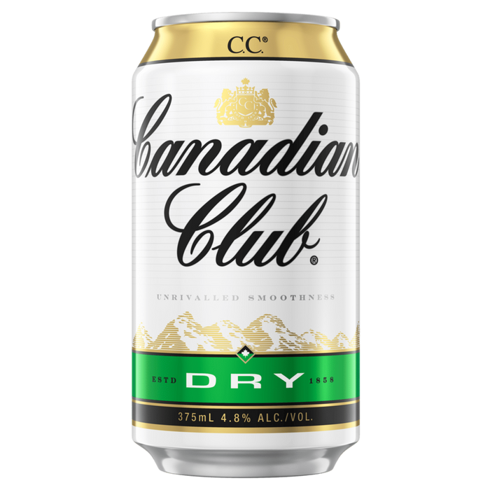 Canadian Club & Dry 4.8% 10Pk