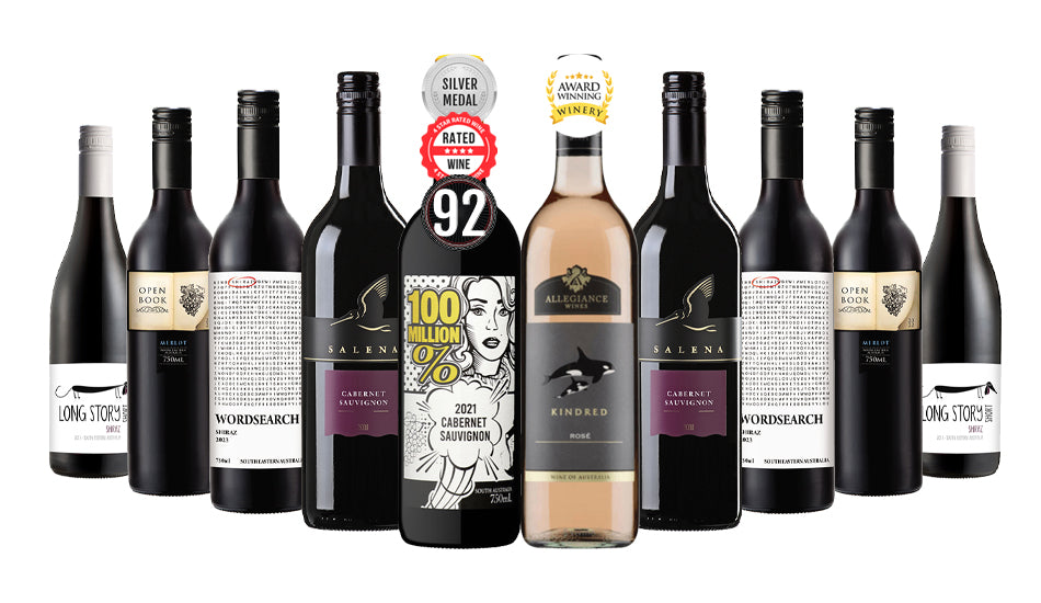 Order Red Wine Revolutionary Mixed - 10 Bottles  Online - Just Wines Australia