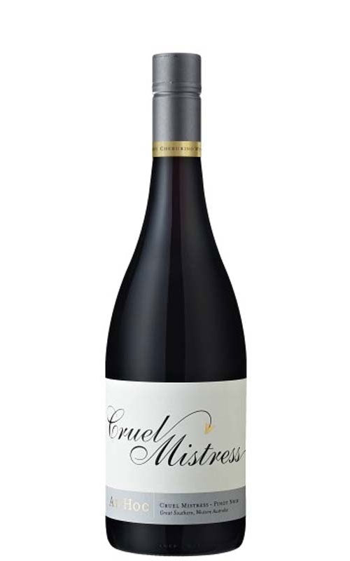 Order Larry Cherubino Ad Hoc Cruel Mistress Great Southern Pinot Noir 2022 - 12 Bottles  Online - Just Wines Australia