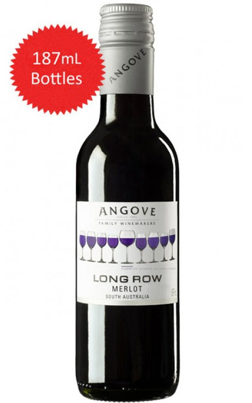 Order Angove Long Row Merlot 2020 South Australia 187ml - 24 Bottles  Online - Just Wines Australia