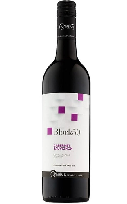 Order Block 50 Cabernet Sauvignon Central Ranges - 12 Bottles  Online - Just Wines Australia